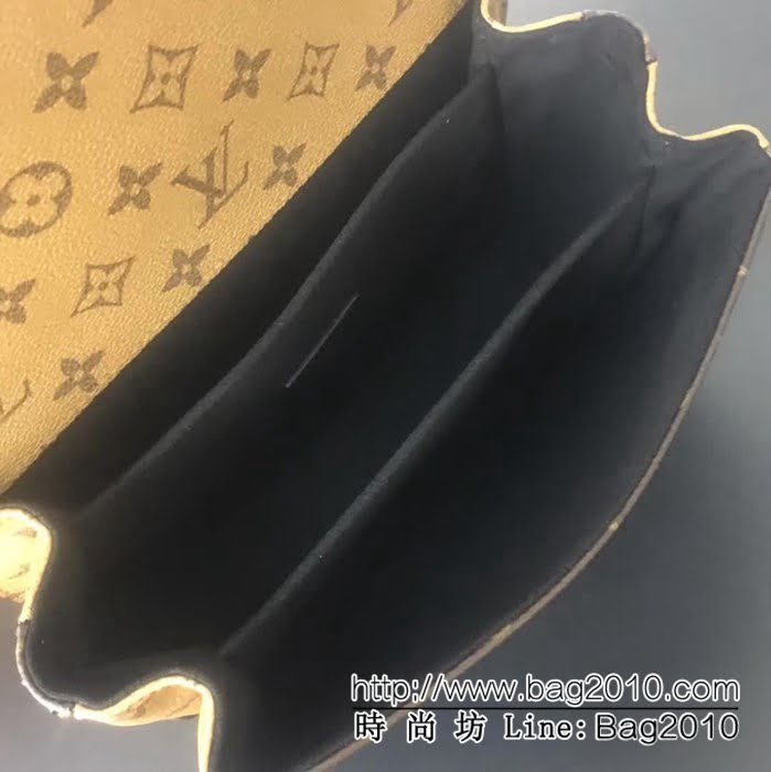 路易威登LV頂級原單2018新款M41465黃花 Pochette Metis斜跨包 YDH1315